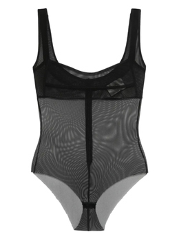 Atu Body Couture: Комбинезон в сетку 