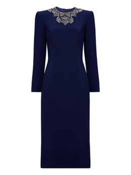 Jenny Packham: Синее платье 