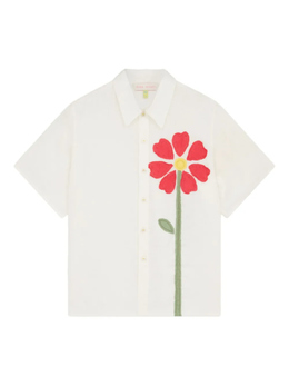 Mira Mikati: Рубашка с вышивкой 