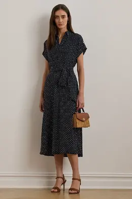 Lauren Ralph Lauren: Тёмное платье 