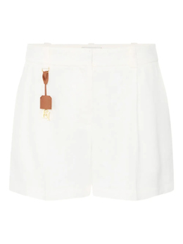 Elisabetta Franchi: Белые шорты 