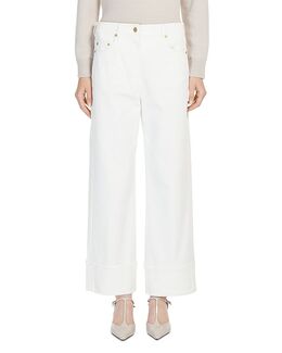 Max Mara: Белые джинсы 