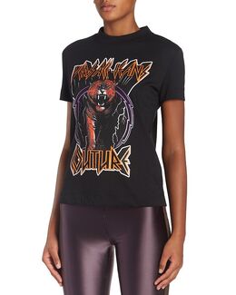 Versace Jeans Couture: Футболка с принтом 