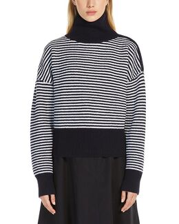 Max Mara: Коричневый свитер 