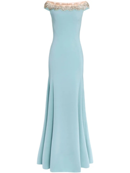 Jenny Packham: Синее платье 