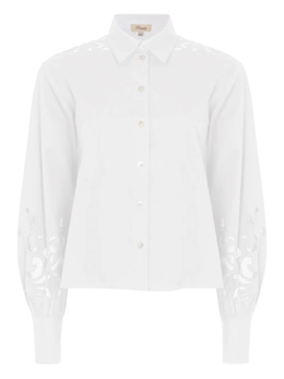 Temperley London: Белая рубашка 