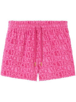 Versace: Розовые шорты  Baroque