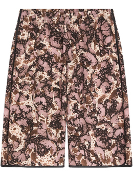 Dries Van Noten: Шорты с абстрактным принтом 