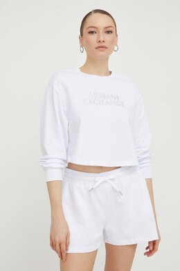 Armani Exchange: Хлопковая толстовка 