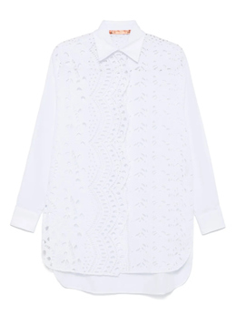 Ermanno Scervino: Рубашка с вышивкой 