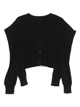 Issey Miyake: Чёрный кардиган 