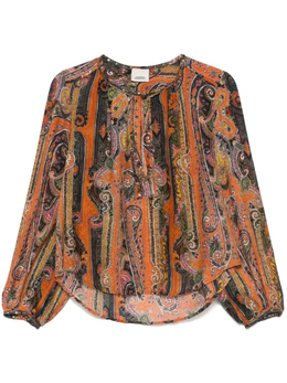 Isabel Marant: Оранжевая блуза 