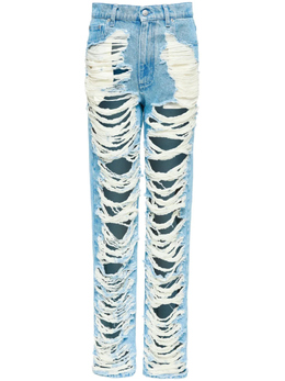 MM6 Maison Margiela: Синие джинсы 