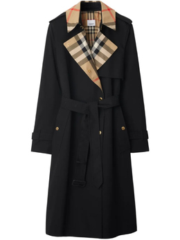 Burberry: Длинный плащ 