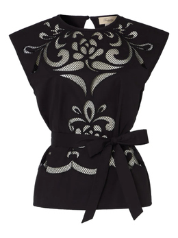 Temperley London: Чёрный топ 