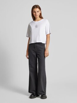 Armani Exchange: Короткая футболка 