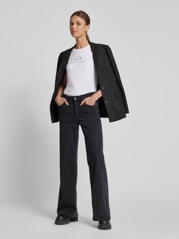 Armani Exchange: Белая футболка 