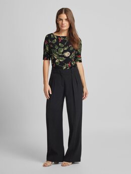 Lauren Ralph Lauren: Чёрная футболка 