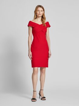 Lauren Ralph Lauren: Платье с открытыми плечами 