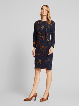 Lauren Ralph Lauren: Тёмное платье 