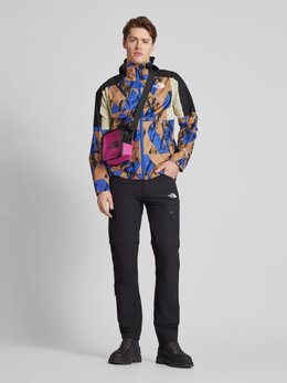 The North Face: Бежевая куртка 