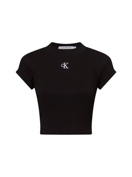 Calvin Klein Jeans: Чёрная футболка 