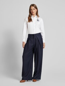 Lauren Ralph Lauren: Белая блуза 