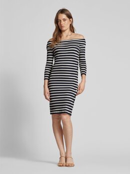 Lauren Ralph Lauren: Платье с открытыми плечами 