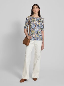 Lauren Ralph Lauren: Синяя футболка 