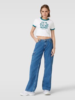 Tommy Jeans: Короткая футболка 