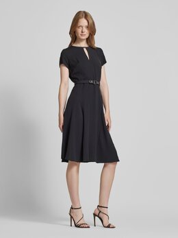Lauren Ralph Lauren: Платье с поясом 