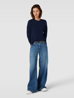 Armani Exchange: Тёмный свитер 