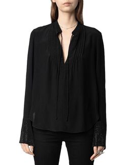 Zadig & Voltaire: Топ со стразами 