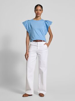 Lauren Ralph Lauren: Футболка с вышивкой 