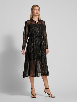 Armani Exchange: Платье миди 
