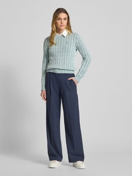 Polo Ralph Lauren: Свитер с косами 