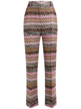 Missoni: Розовые брюки 