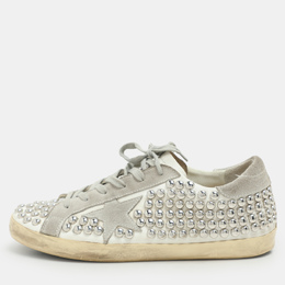 Golden Goose: Белые кроссовки  Superstar