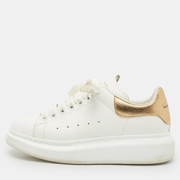 Alexander McQueen: Белые кроссовки  Oversized