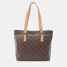 Louis Vuitton: Коричневая сумка 