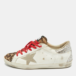 Golden Goose: Белые кроссовки  Super Star