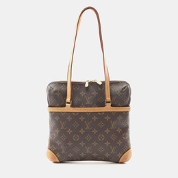 Louis Vuitton: Коричневая сумка 