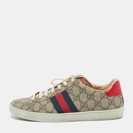Gucci: Красные кроссовки  Ace