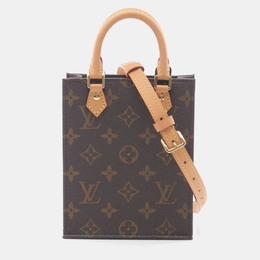 Louis Vuitton: Коричневая сумка через плечо 