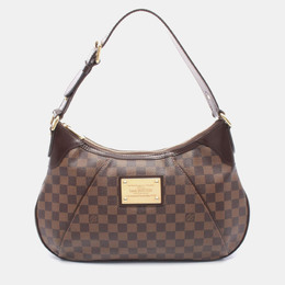 Louis Vuitton: Коричневая сумка 