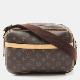 Louis Vuitton: Коричневая сумка через плечо 
