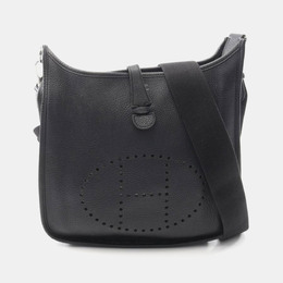 Hermes: Чёрная сумка через плечо 