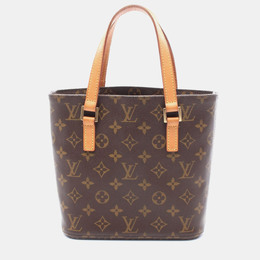 Louis Vuitton: Коричневая сумка-шоппер 
