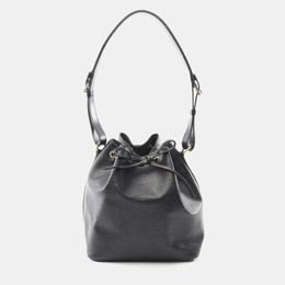 Louis Vuitton: Чёрная сумка  Épi