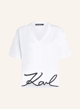 Karl Lagerfeld: Белая футболка 